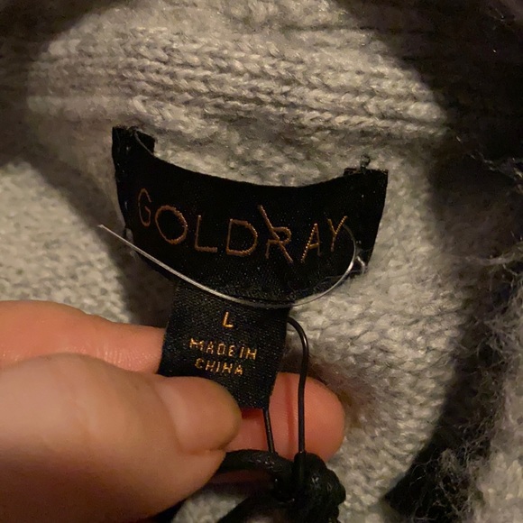 NWT Stitch Fix goldray brand long sweater striped - Picture 8 of 8